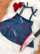 Load image into Gallery viewer, Grungy Blood Splatter Denim - Choose Your Style