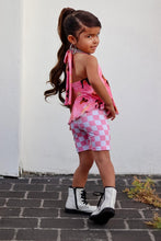 Load image into Gallery viewer, Pink and White Checker Coordinates - Choose Your Style