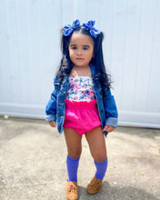 Load image into Gallery viewer, RTS Bloomers - Hot Pink, Pink Polka Dots, Blue Polka Dots