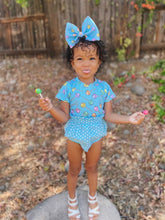 Load image into Gallery viewer, RTS Bloomers - Hot Pink, Pink Polka Dots, Blue Polka Dots