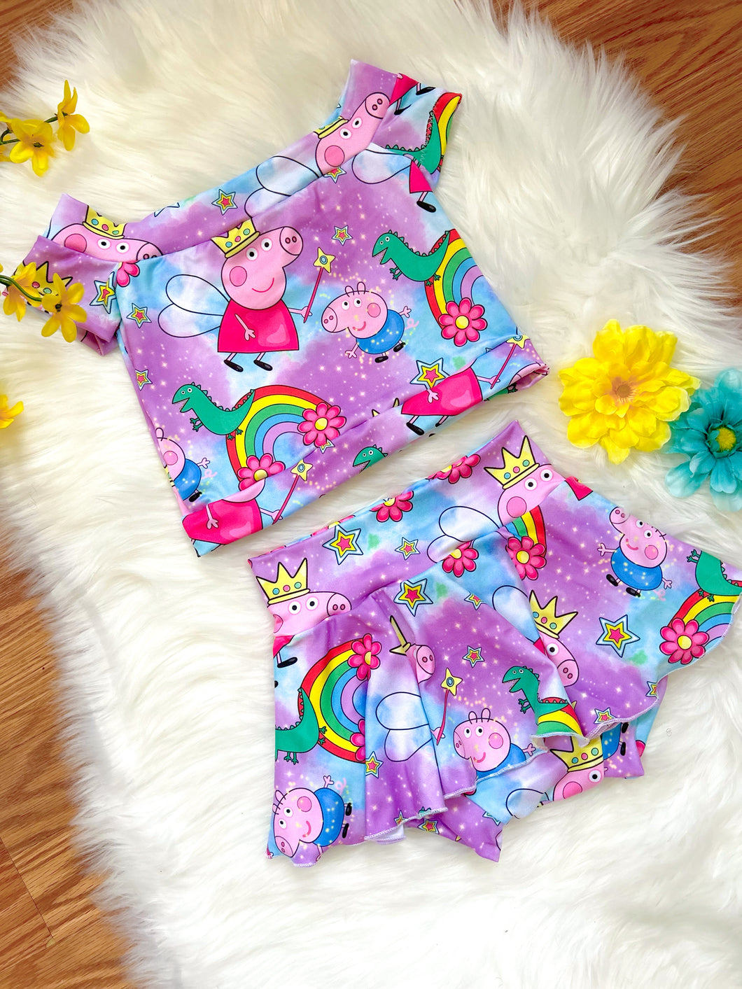 Pruole Rainbow Pig Girl- Choose Your Style