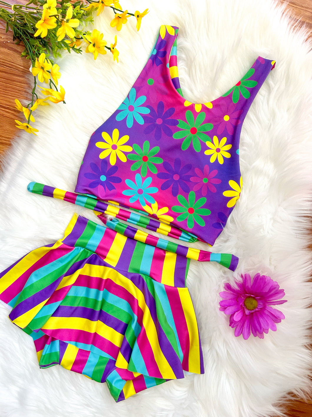 Purple and pink Floral- Choose Your Style