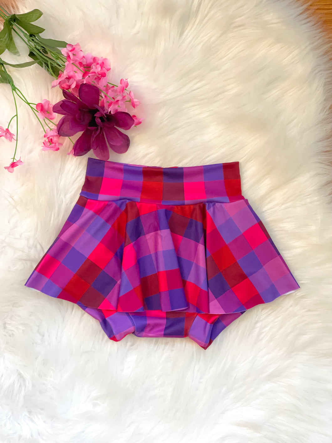 Red Purple Pink Checkers - Choose Your Style