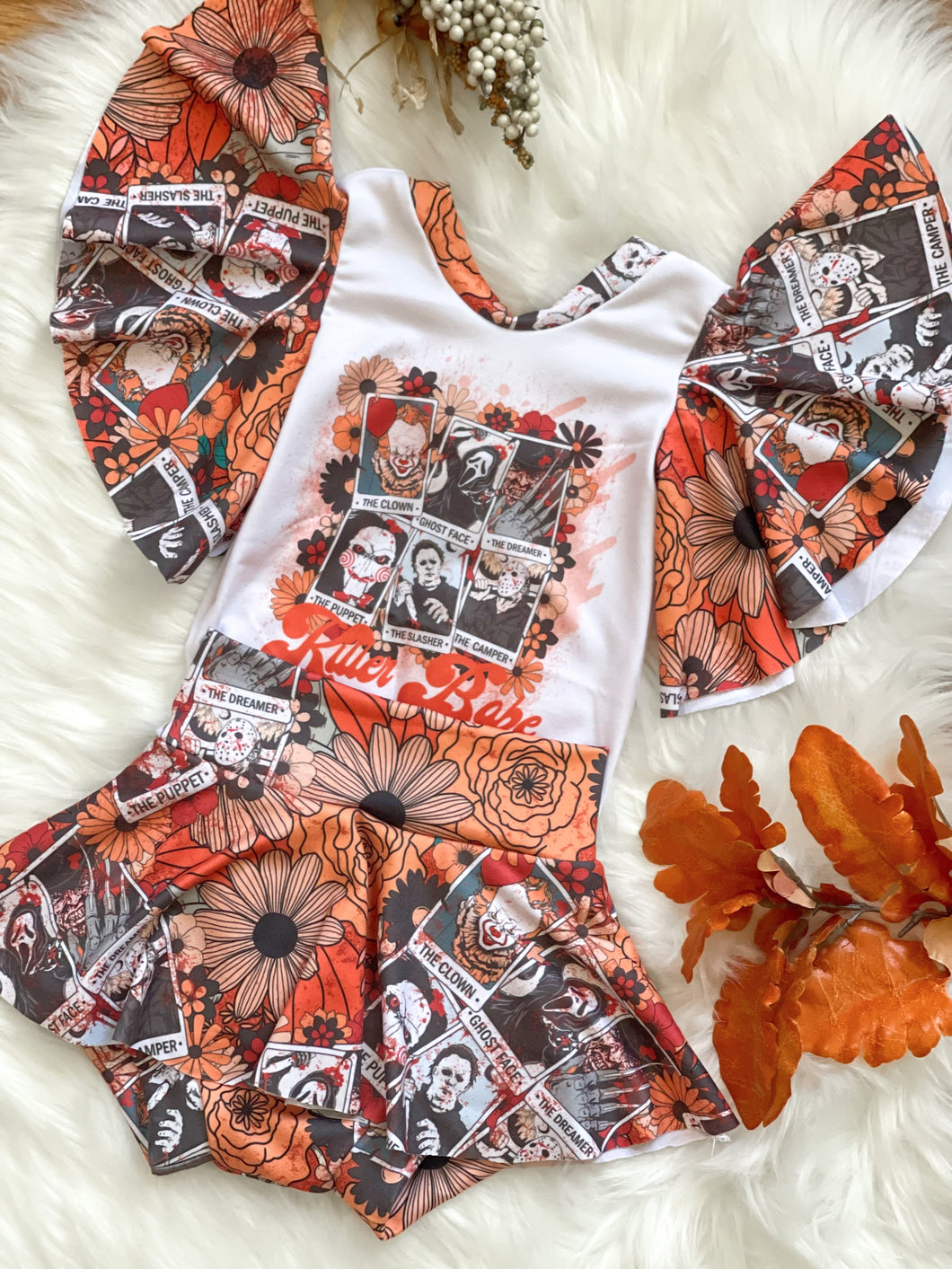 Fall Horror Floral - Choose Your Style