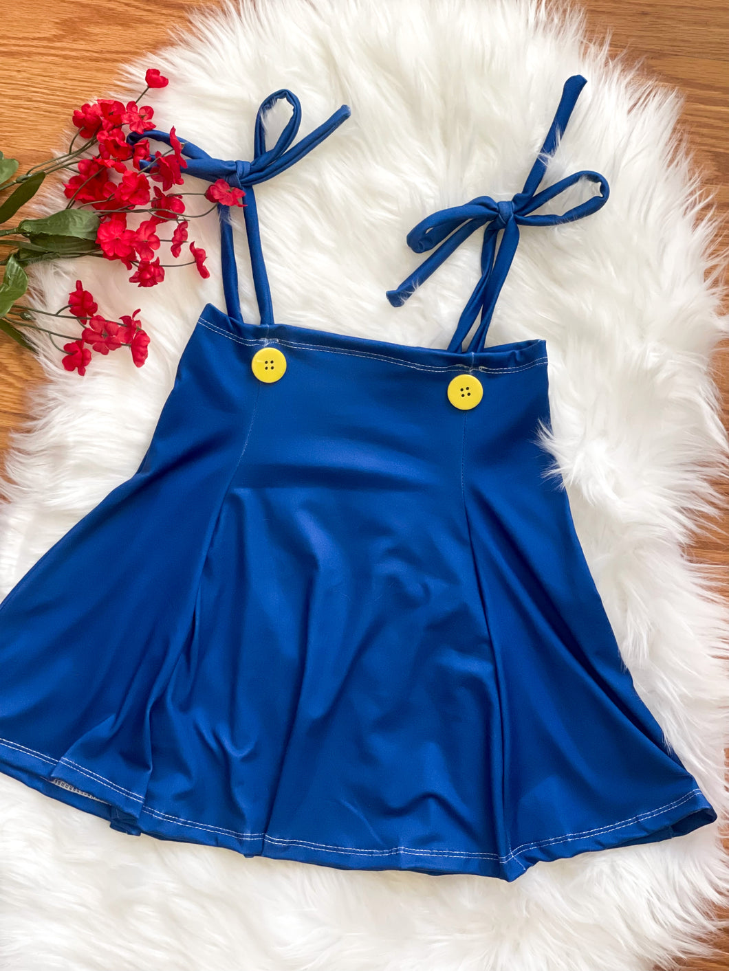 Mario-Custom Solid Blue - Choose Your Style