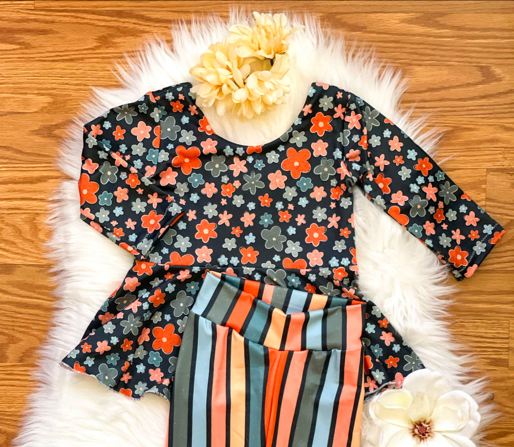 Blue Mini Fall Floral- Choose Your Style