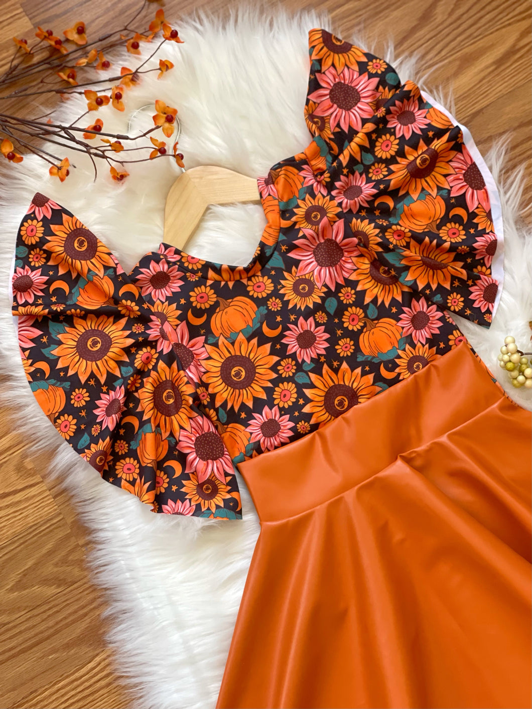 Fall Sunflowers and Moons - Choose Your Style
