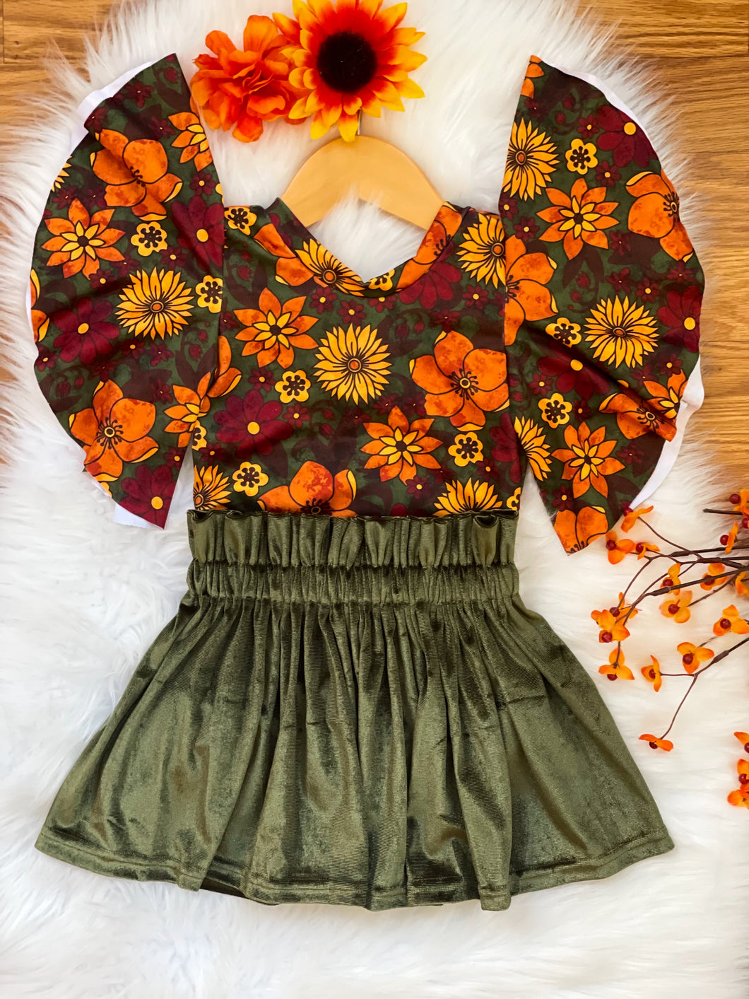 Olive Fall Floral - Choose Your Style