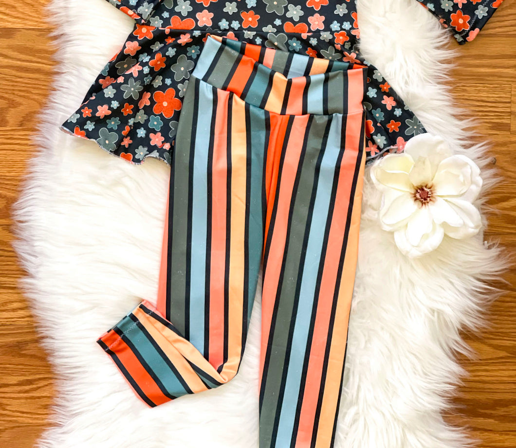 Colorful Fall Stripes - Choose Your Style