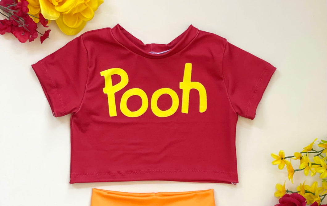 Red Poo-h- Top/leotards Only*