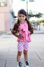 Load image into Gallery viewer, Pink and White Checker Coordinates - Choose Your Style
