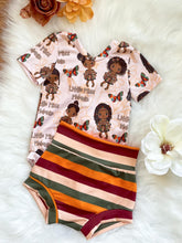 Load image into Gallery viewer, Little Miss Melanin Stripes - Choose Your Style
