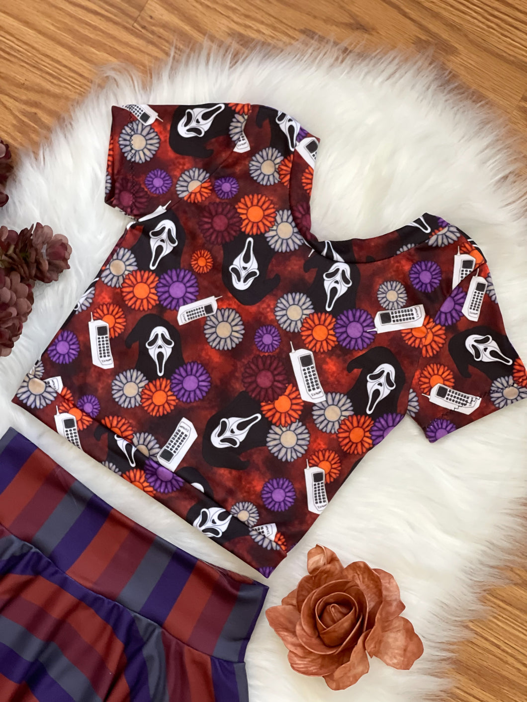 Scream Fall Rust Floral - Choose a your Style