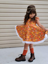 Load image into Gallery viewer, RTS Vintage Autumn Twirl Dress

