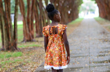 Load image into Gallery viewer, RTS Vintage Autumn Twirl Dress
