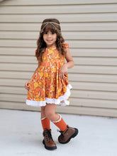 Load image into Gallery viewer, RTS Vintage Autumn Twirl Dress

