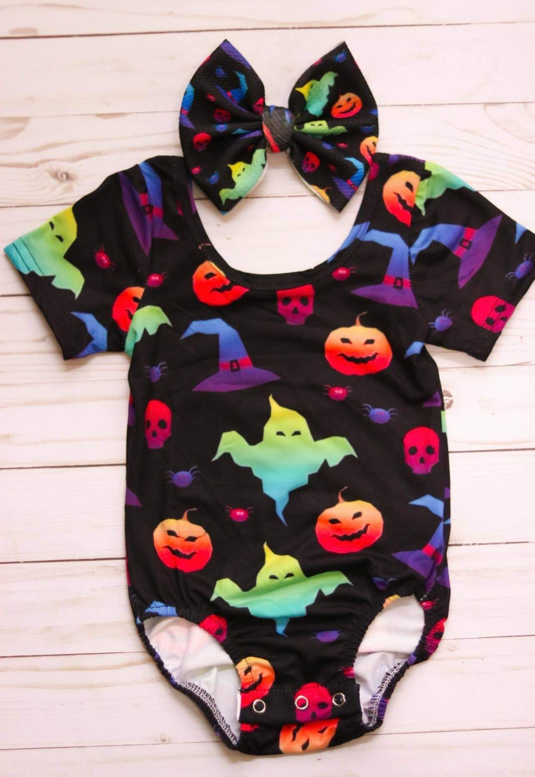 RTS Neon Halloween Leotard